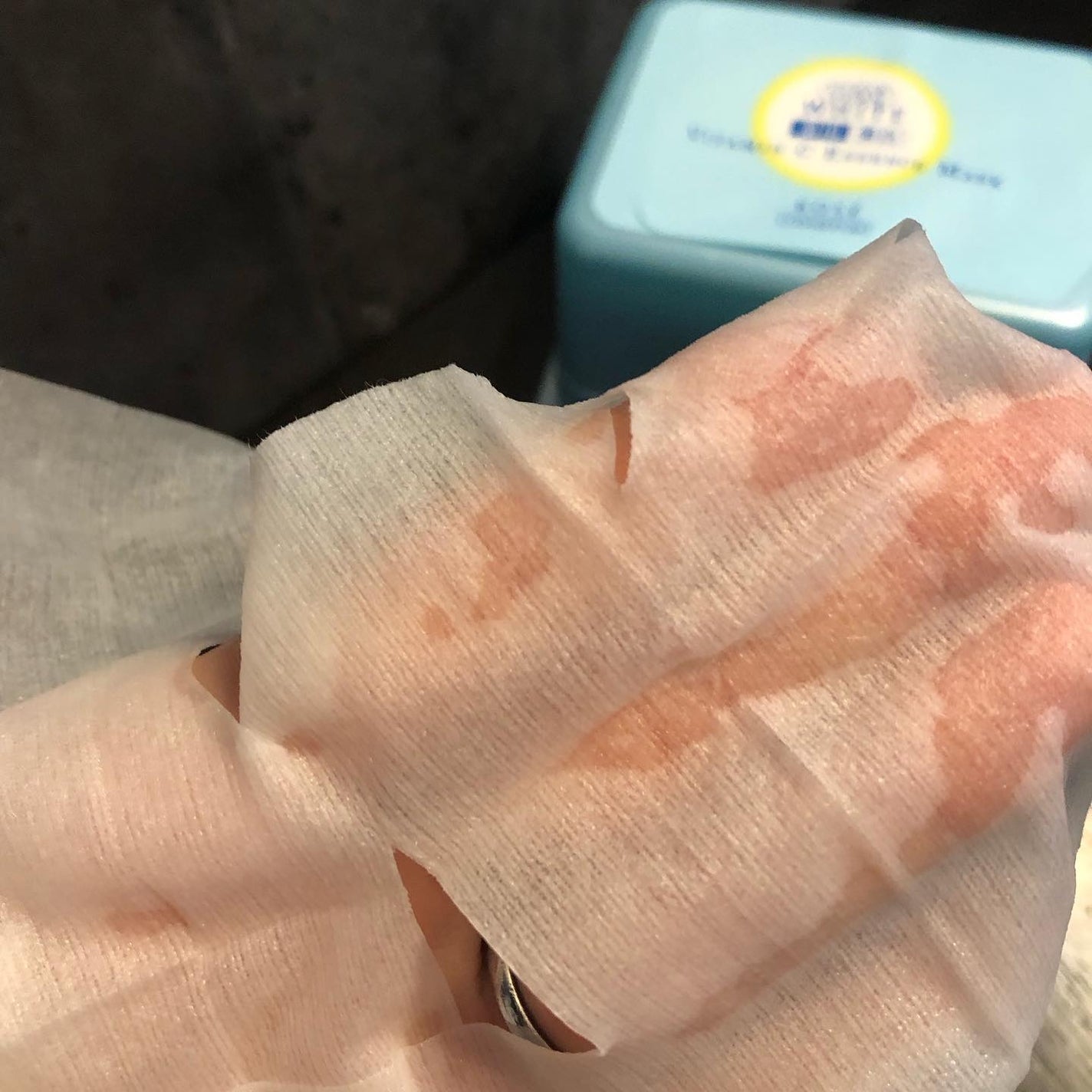 クリアターン ホワイト マスク (ビタミンC)/クリアターン/シートマスク・パックを使ったクチコミ(7枚目)