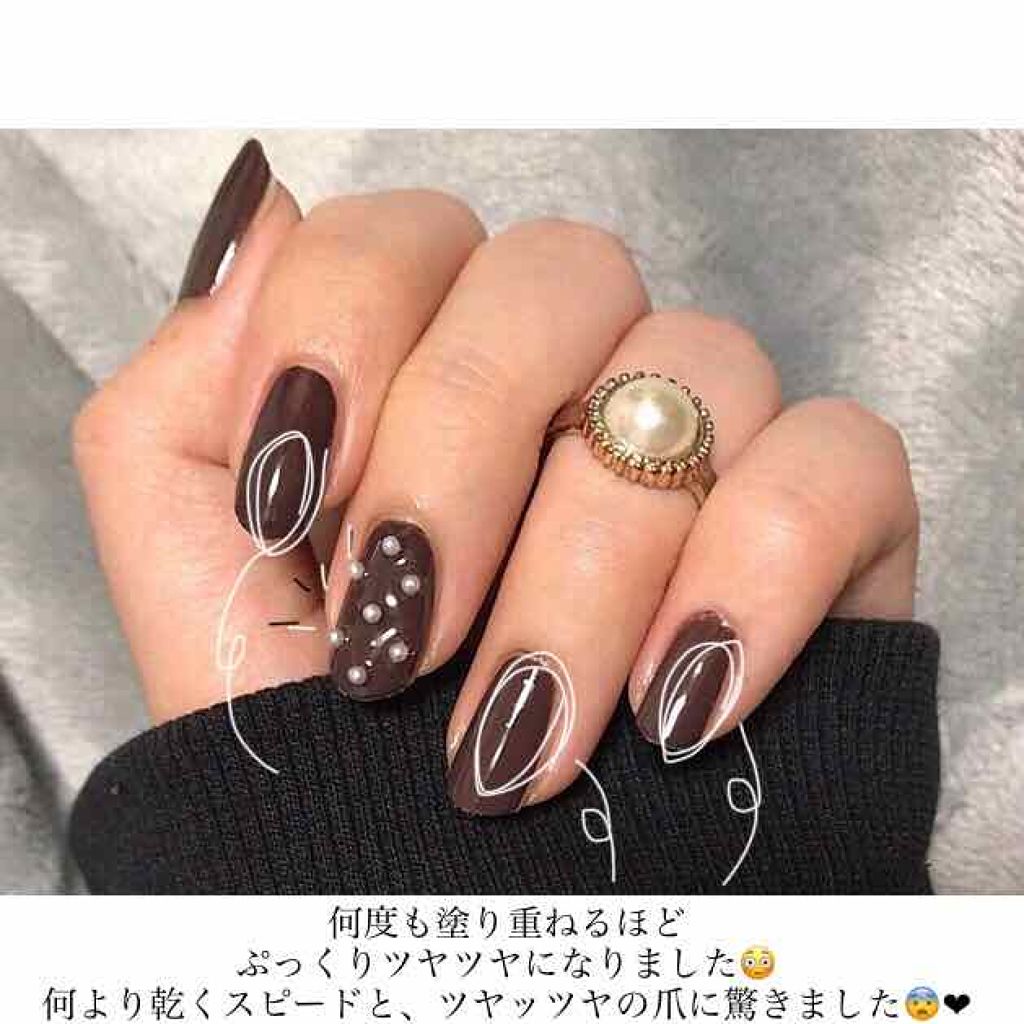 ジェルボリュームトップコート/キャンメイク/ネイルトップコートを使ったクチコミ(3枚目)