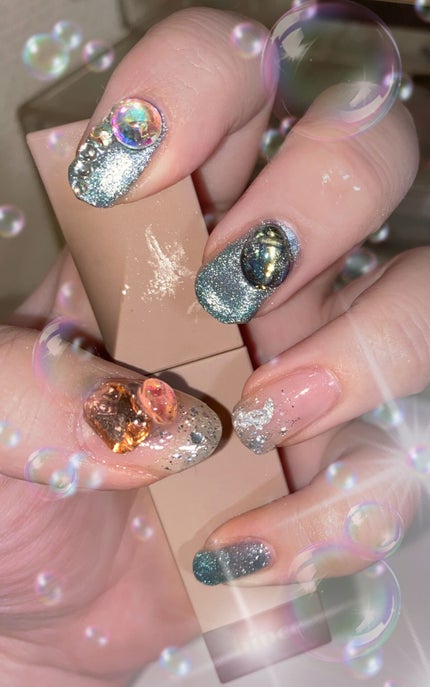 ジェルネイル(ライト対応)/セリア/ジェルネイルを使ったクチコミ(1枚目)