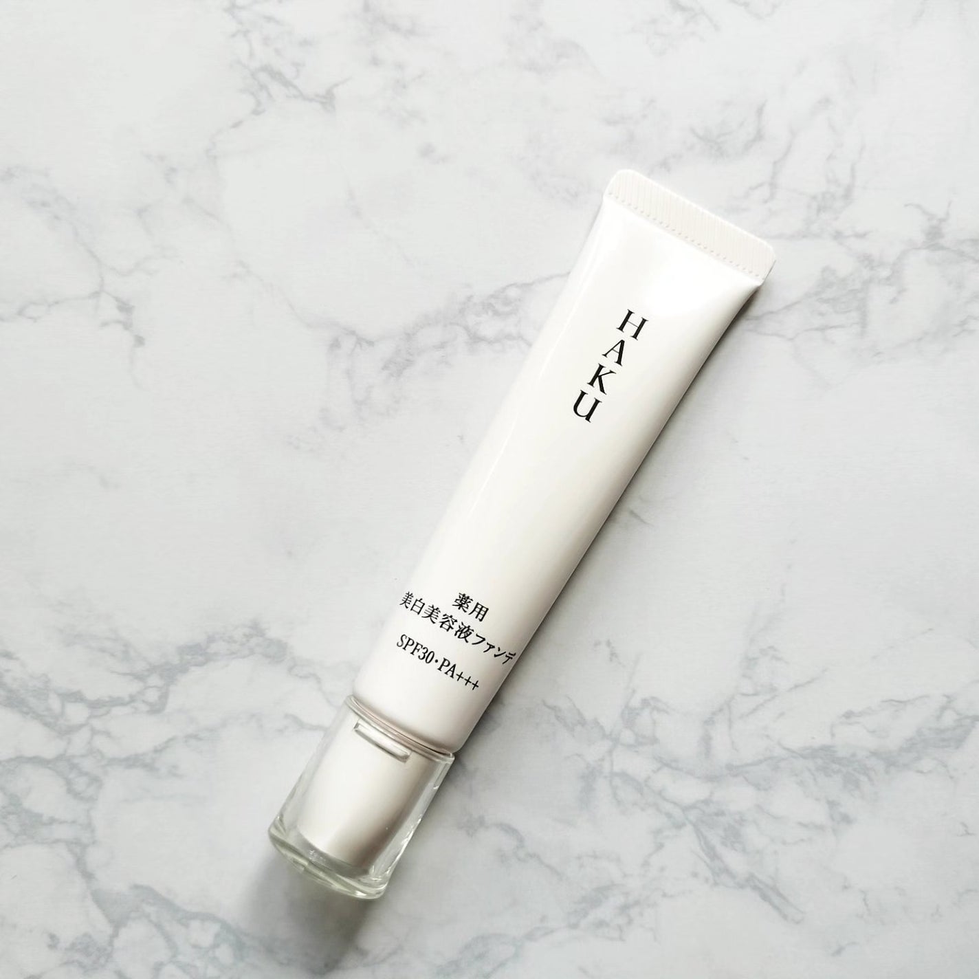 薬用 美白美容液ファンデ(医薬部外品)/HAKU/クリーム・エマルジョンファンデーションを使ったクチコミ(1枚目)