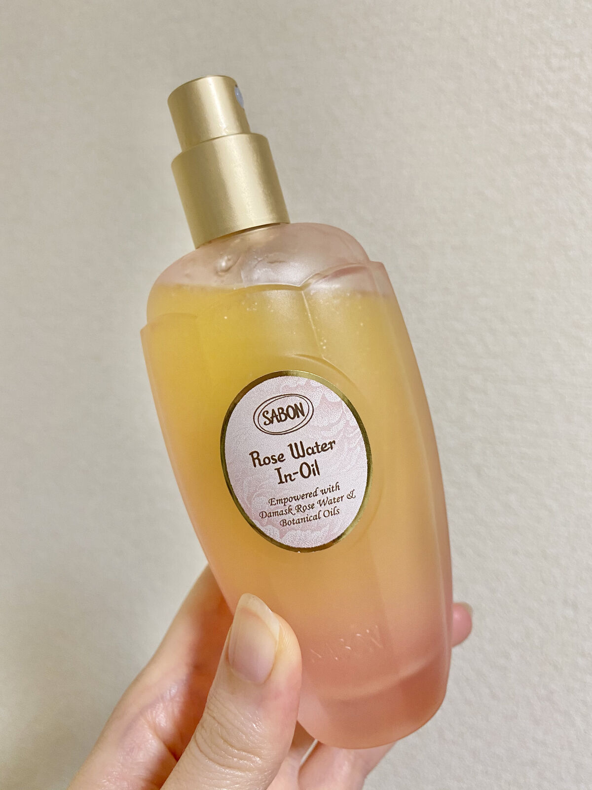 ローズウォーターインオイル/SABON/ミスト状化粧水を使ったクチコミ（3枚目）