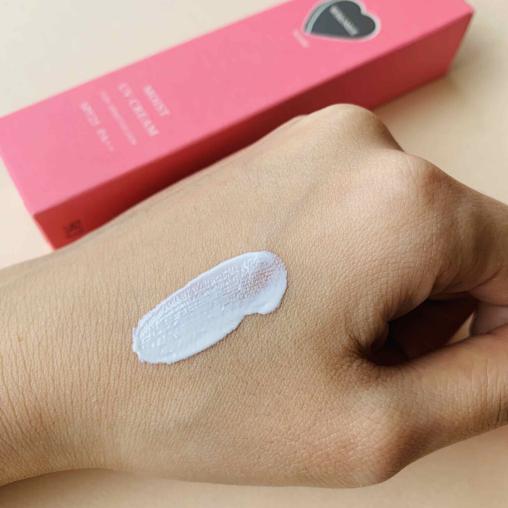 モイスト UVクリーム/WHOMEE/日焼け止めクリームを使ったクチコミ（3枚目）