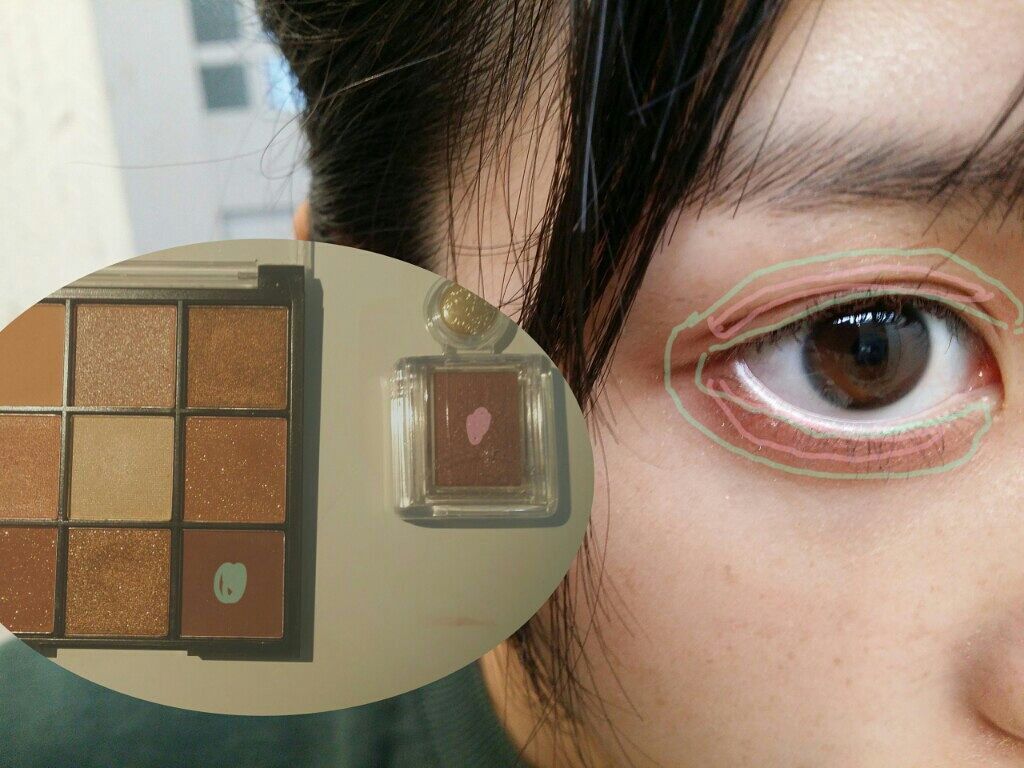 シャドーカスタマイズ/MAJOLICA MAJORCA/単色アイシャドウを使ったクチコミ（2枚目）