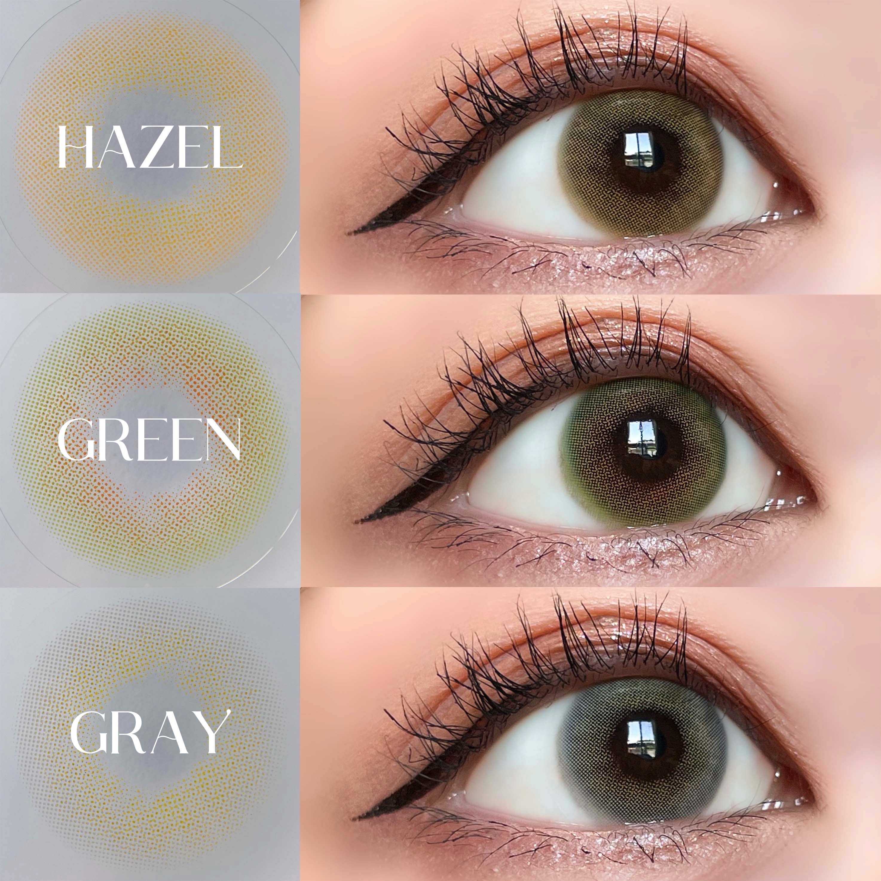 オーシャンベルベット 1day/OLENS/カラーコンタクトレンズを使ったクチコミ（2枚目）