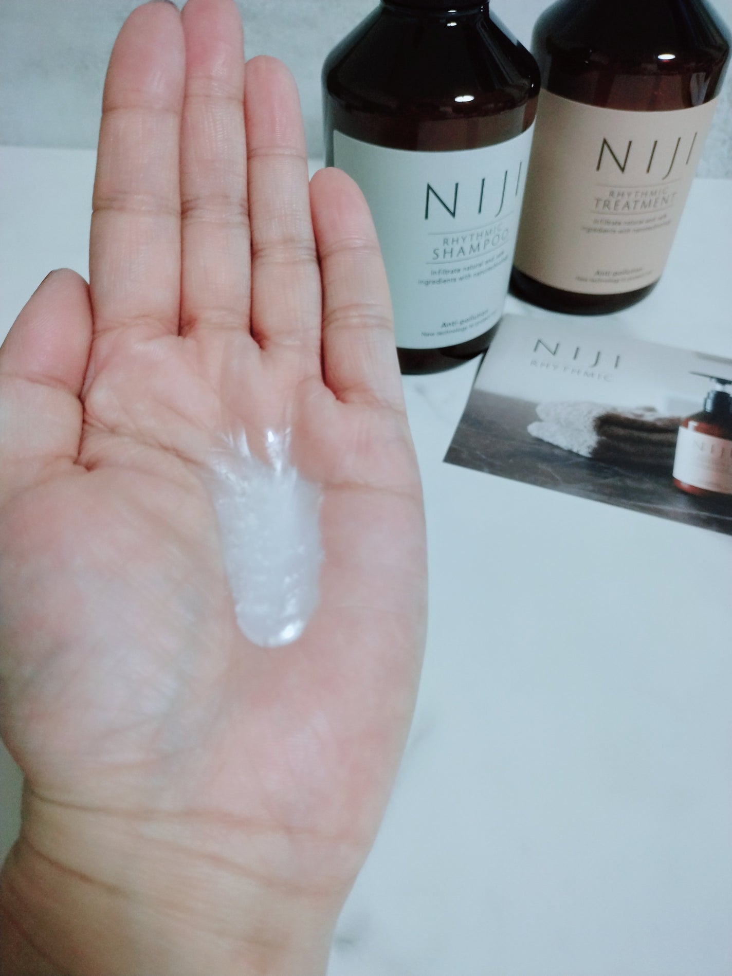 NIJI<ニジ>リズミック シャンプー/トリートメント/NIJI RHYTHMIC/市販シャンプーを使ったクチコミ(5枚目)