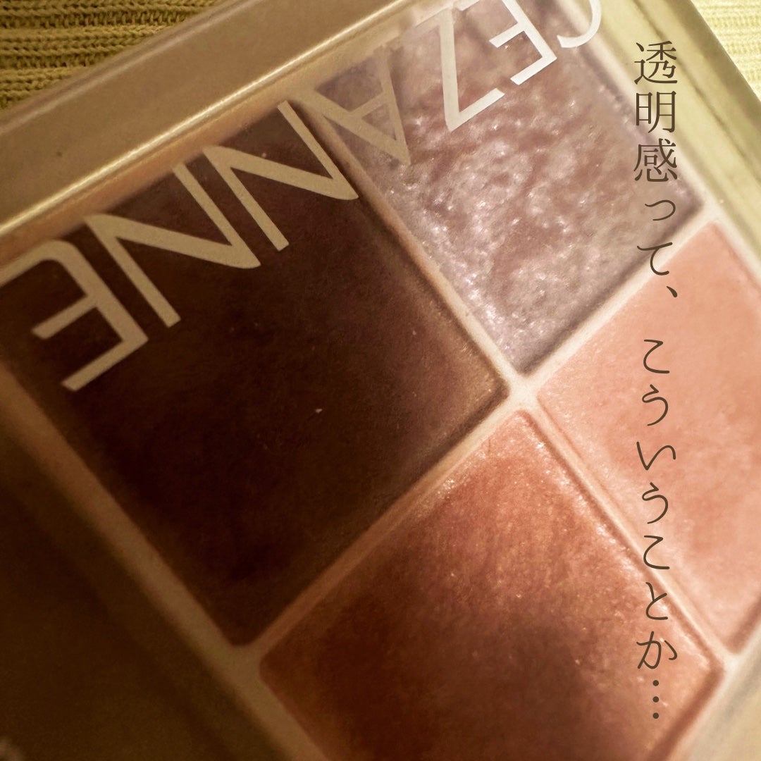 ペールトーンアイシャドウ/CEZANNE/アイシャドウを使ったクチコミ(1枚目)