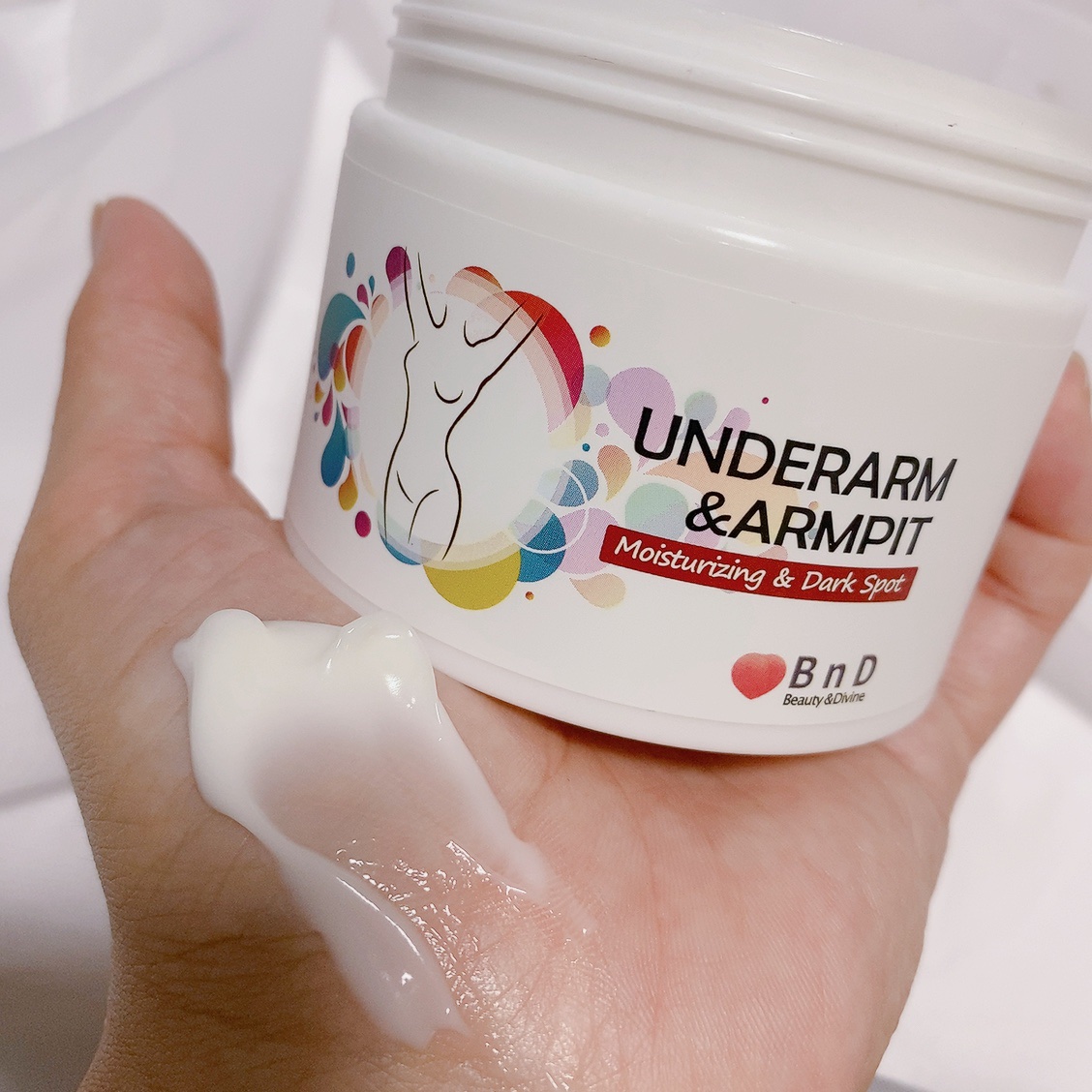 BnDアンダーアームクリーム(ボディクリーム)/BnD/デリケートゾーンケアを使ったクチコミ（3枚目）