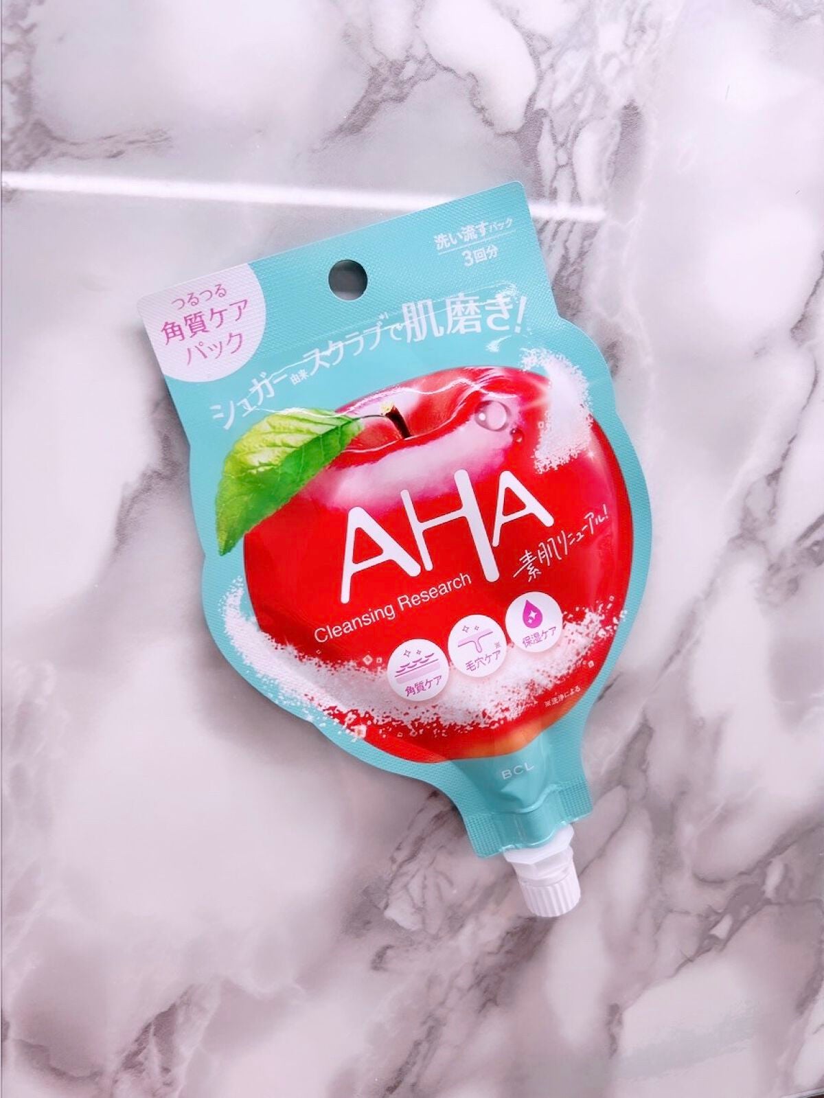 パワースクラブパック/クレンジングリサーチ/スクラブ・ゴマージュを使ったクチコミ(1枚目)