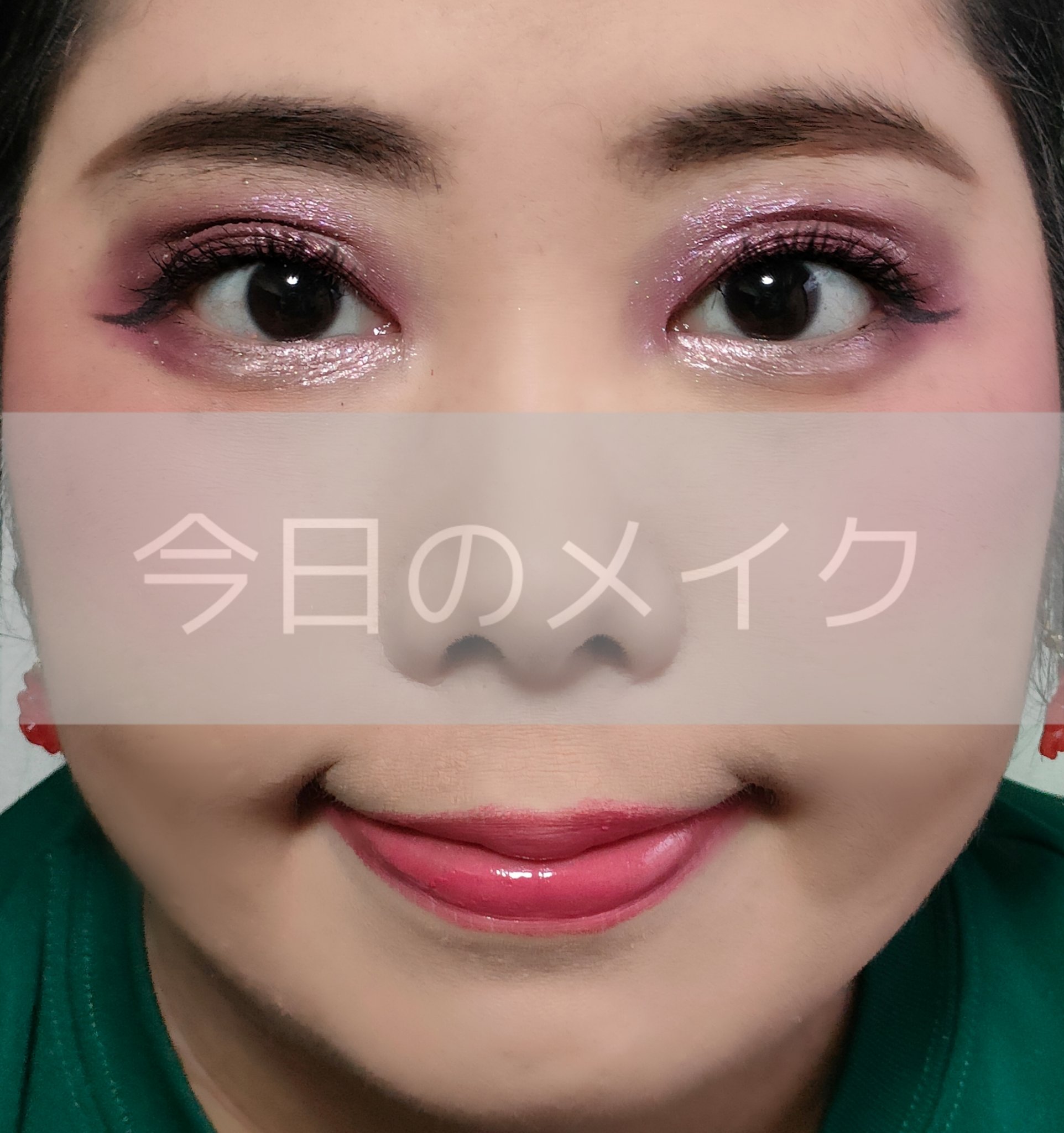 STチーク ローズピンク/crayontouch-me/パウダーチークを使ったクチコミ（1枚目）