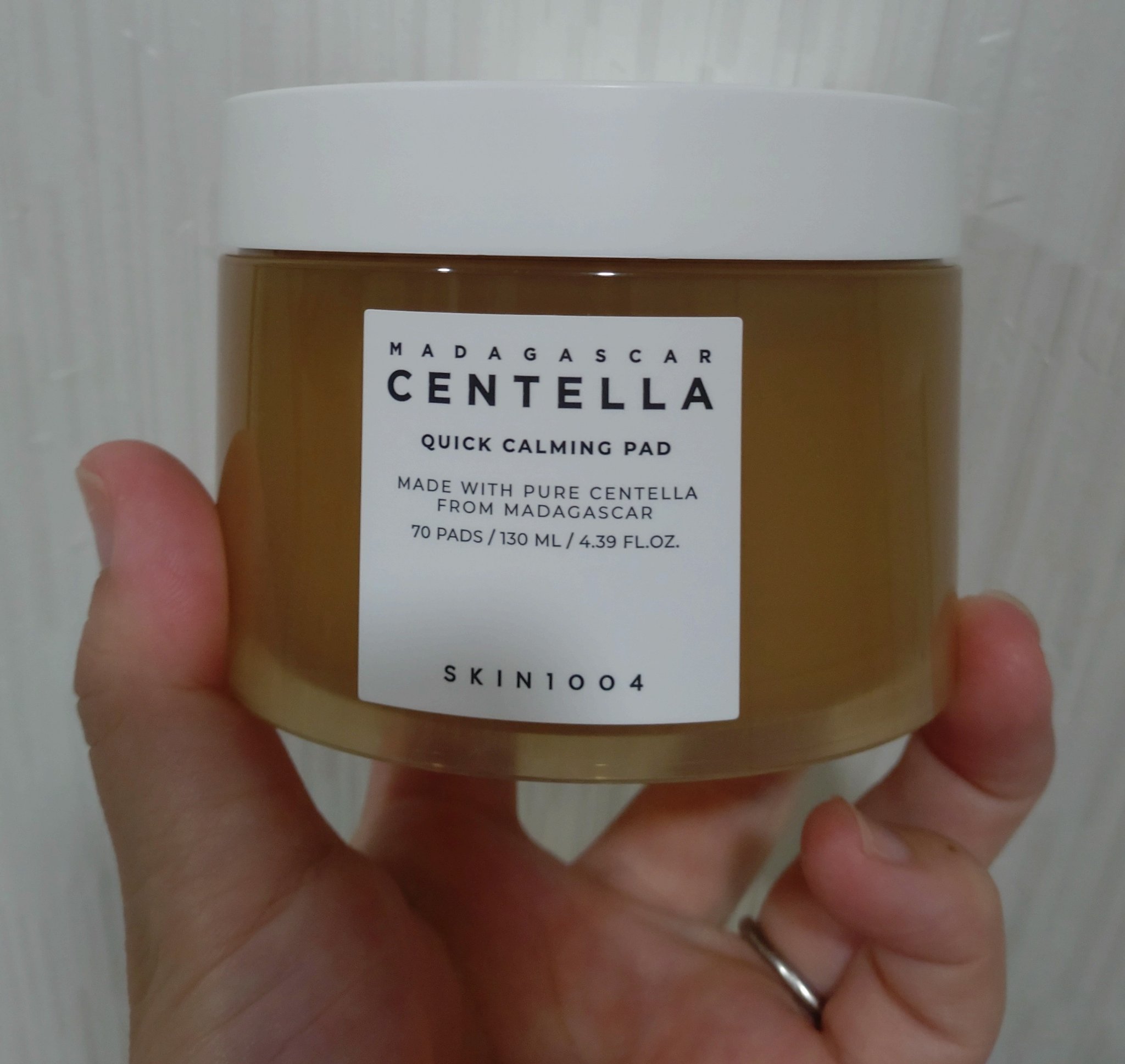 センテラ クイックカーミングパッド/SKIN1004/トナーパッドを使ったクチコミ（1枚目）