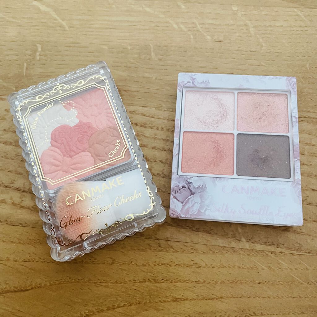 グロウフルールチークス/キャンメイク/パウダーチークを使ったクチコミ（2枚目）