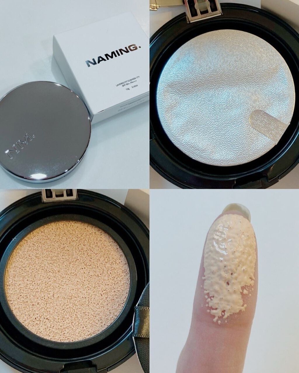 ネーミング レイヤード フィットクッション/NAMING./クッションファンデーションを使ったクチコミ（2枚目）