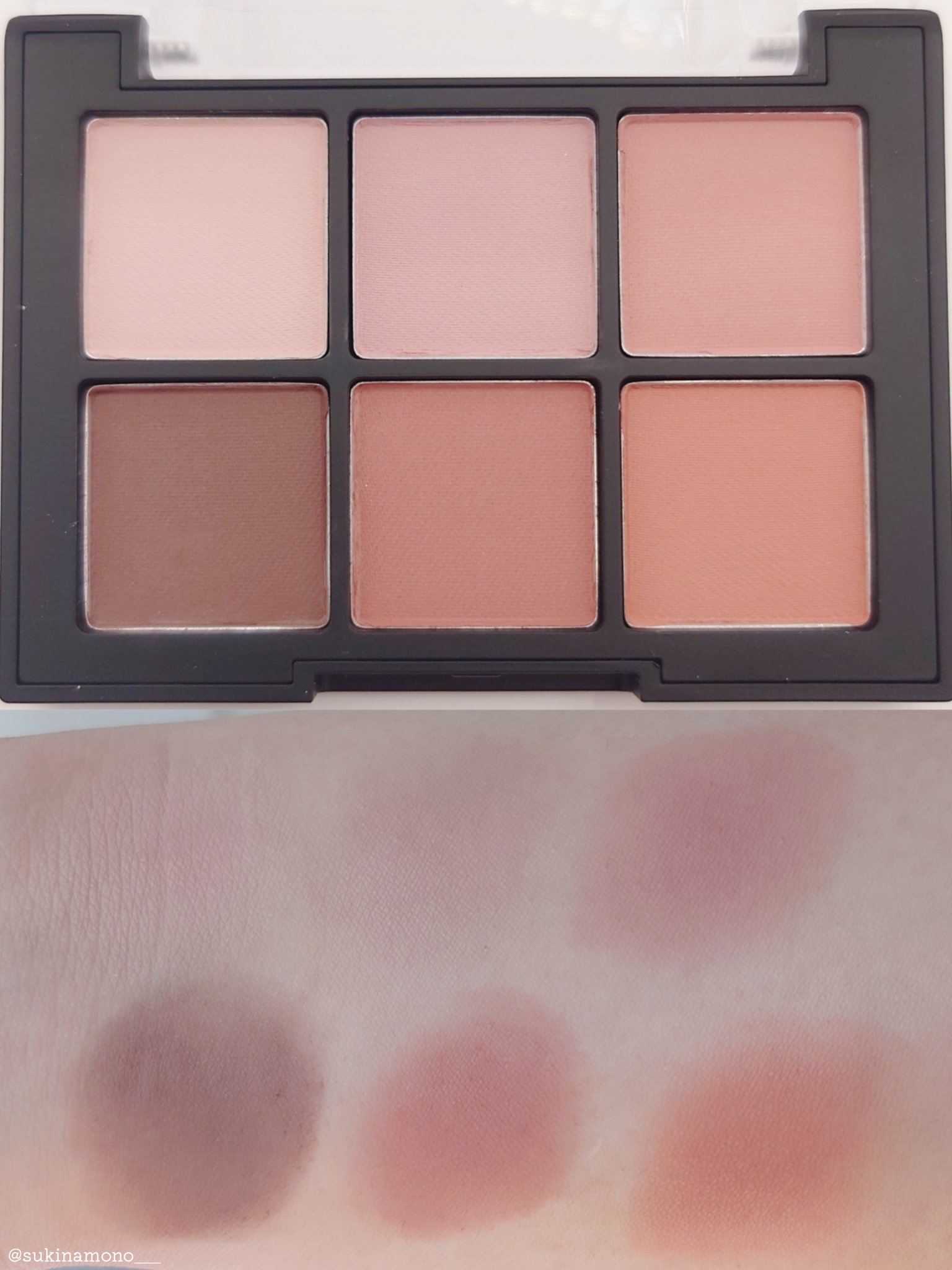 ブラーフィニシュシャドウパレット/Dinto/アイシャドウパレットを使ったクチコミ（3枚目）