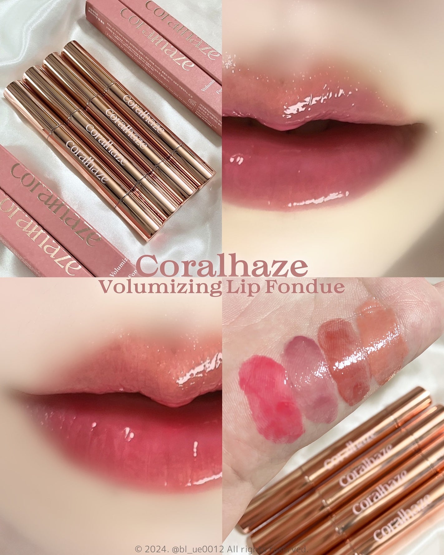 ボリューマイジングフォンデュリップ/Coralhaze/口紅を使ったクチコミ(1枚目)