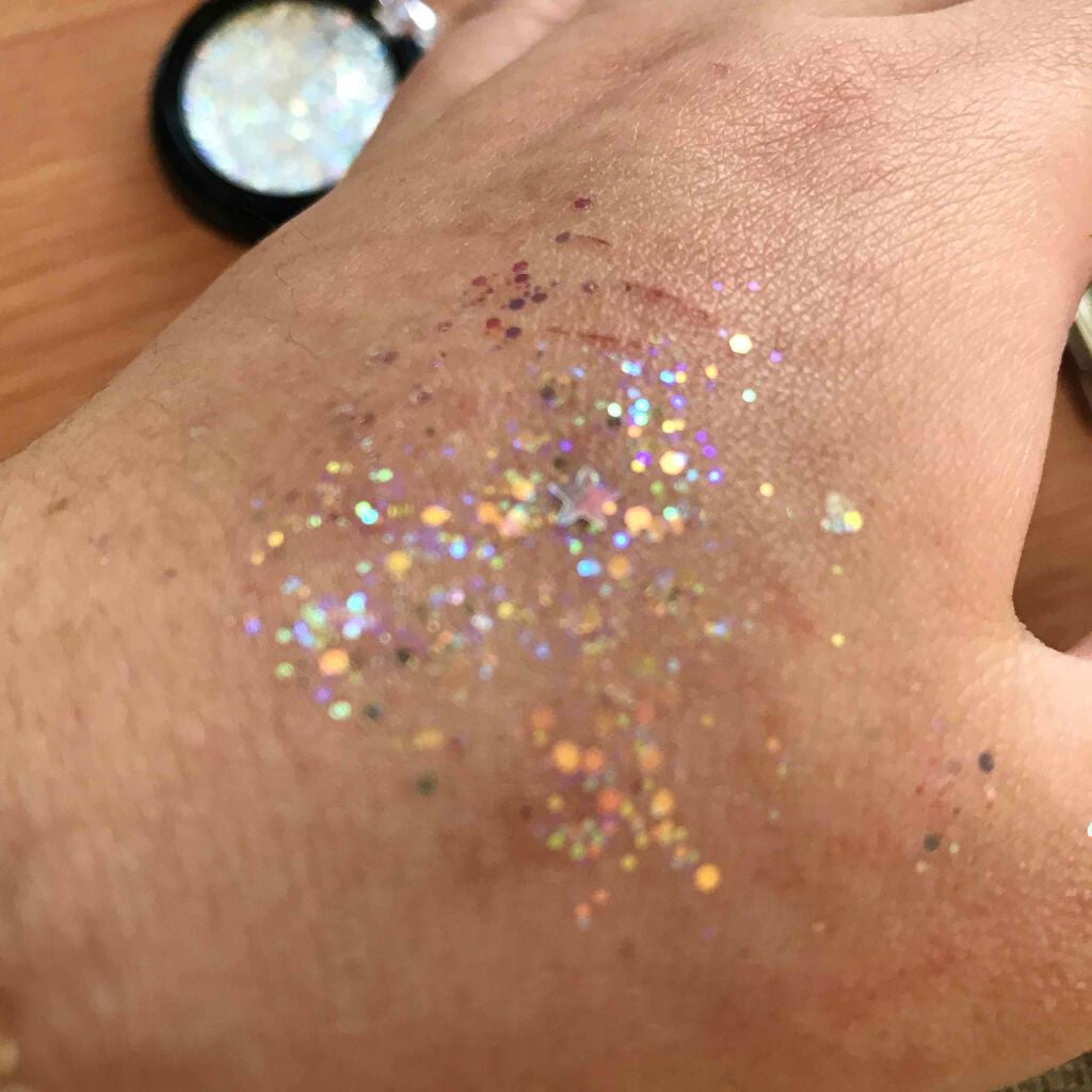 URGLAM GLITTER GEM/U R GLAM/ジェル・クリームチークを使ったクチコミ(4枚目)