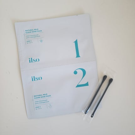 ナチュラルマイルドクリアノーズパック/ilso/シートマスク・パックを使ったクチコミ(2枚目)