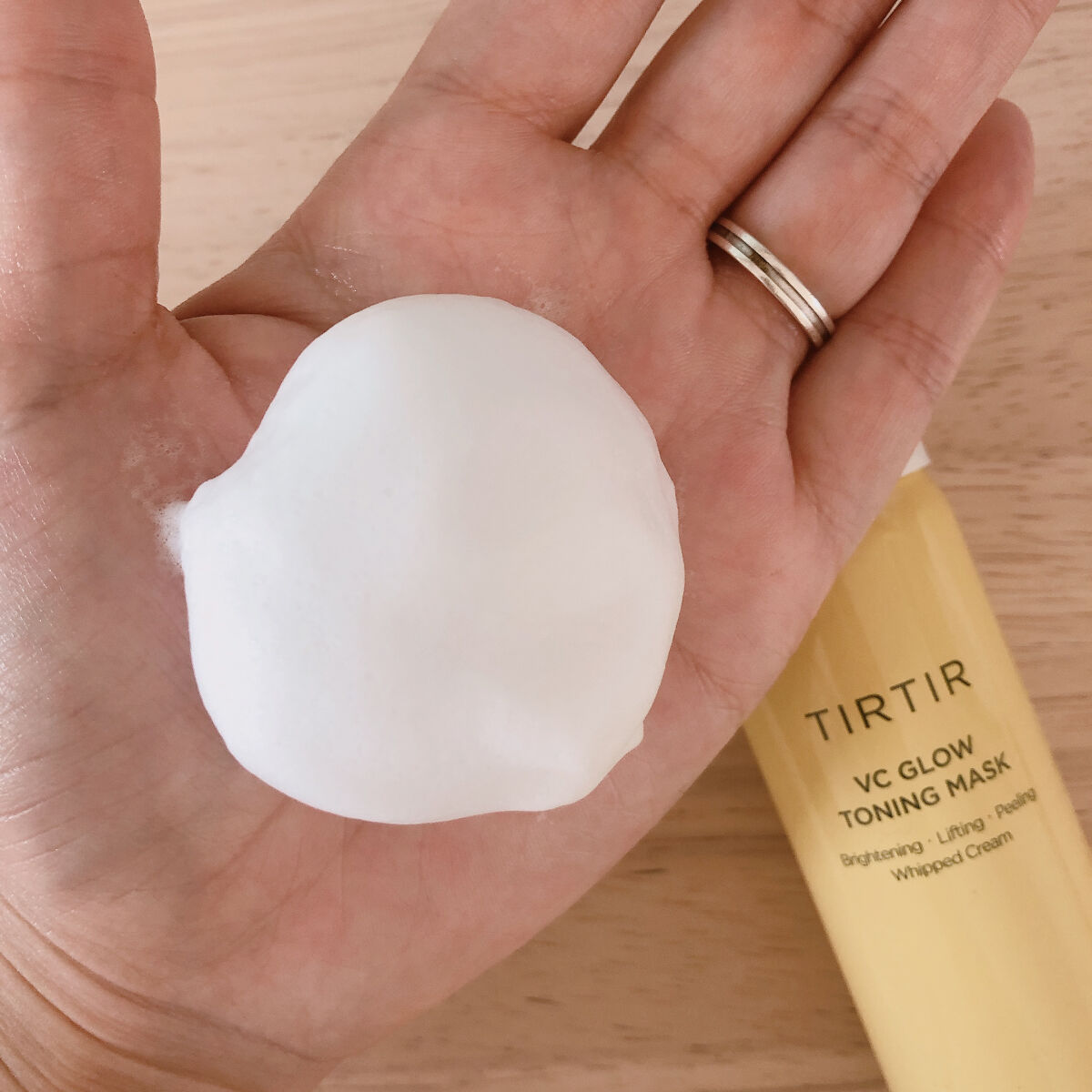 VCグロウトーニングマスク/TIRTIR(ティルティル)/その他スキンケアを使ったクチコミ（2枚目）