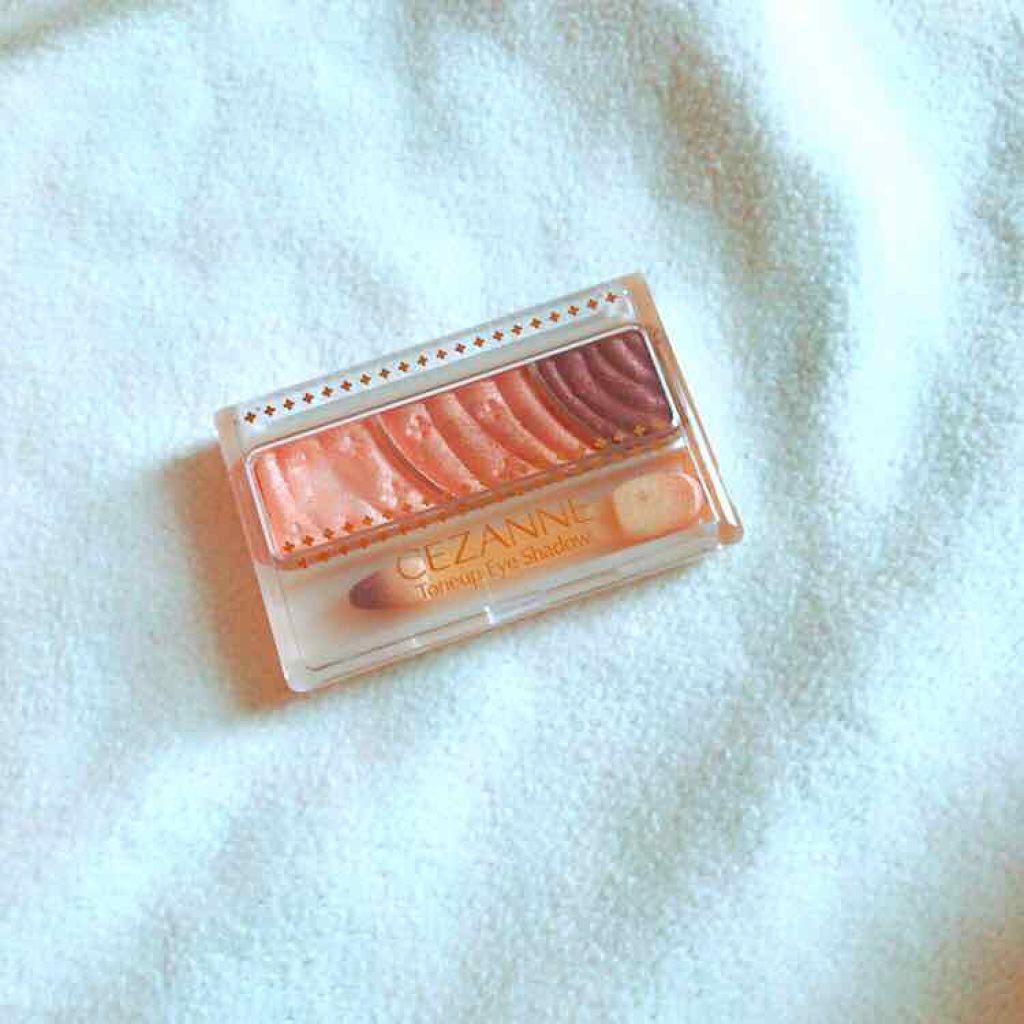 トーンアップアイシャドウ/CEZANNE/アイシャドウパレットを使ったクチコミ(1枚目)