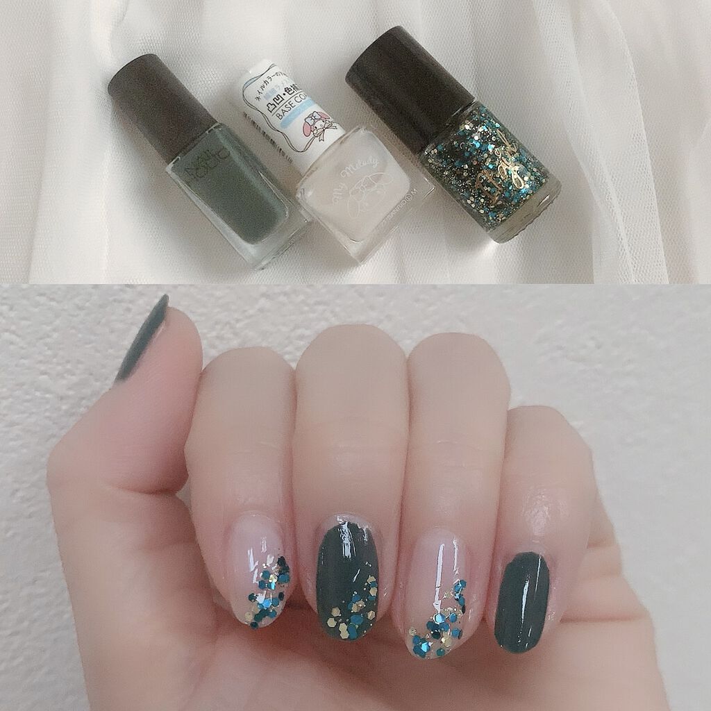 ITGグリッターネイル/DAISO/マニキュアを使ったクチコミ（1枚目）