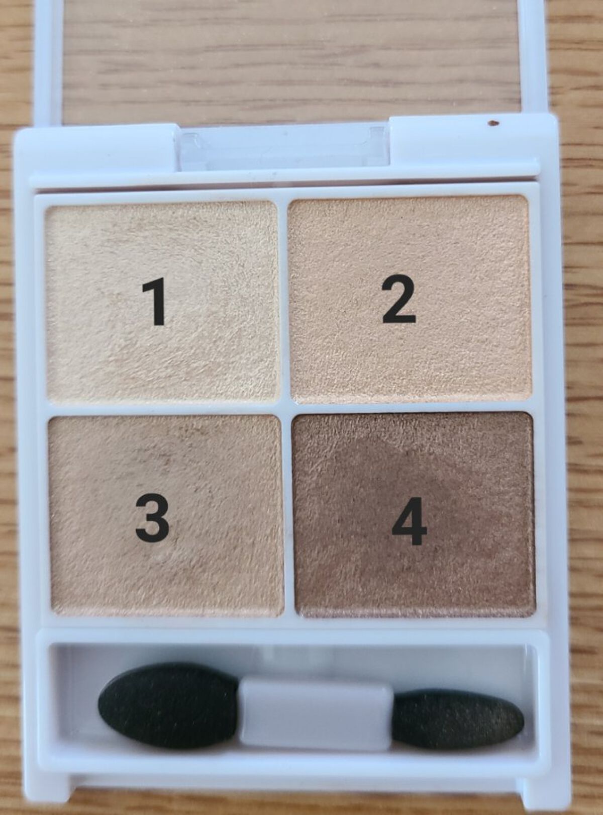 シルキースフレアイズ/キャンメイク/アイシャドウパレットを使ったクチコミ（2枚目）