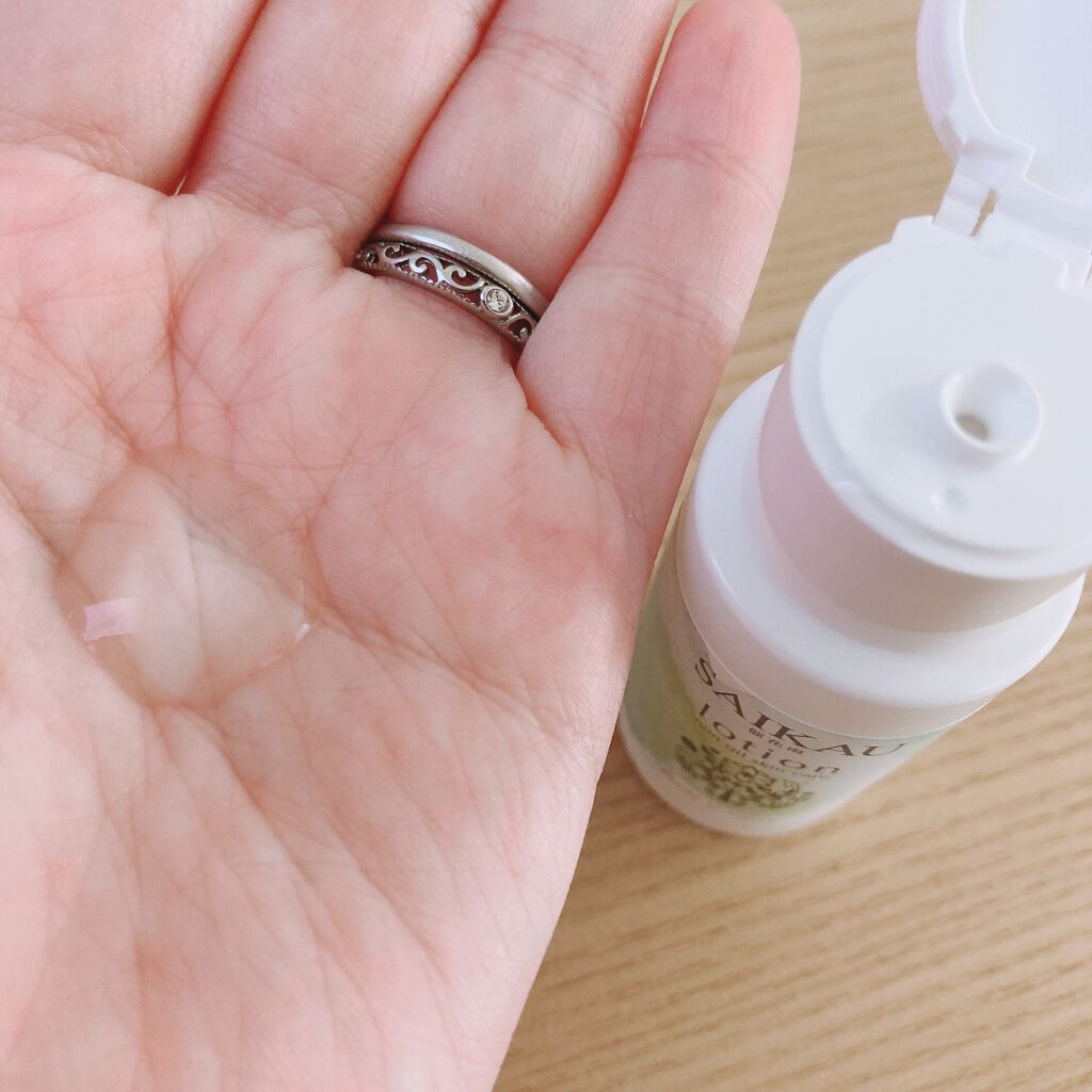 SAIKAU lotion(催花雨ローション)/こころ配り便/オールインワン化粧品を使ったクチコミ(2枚目)