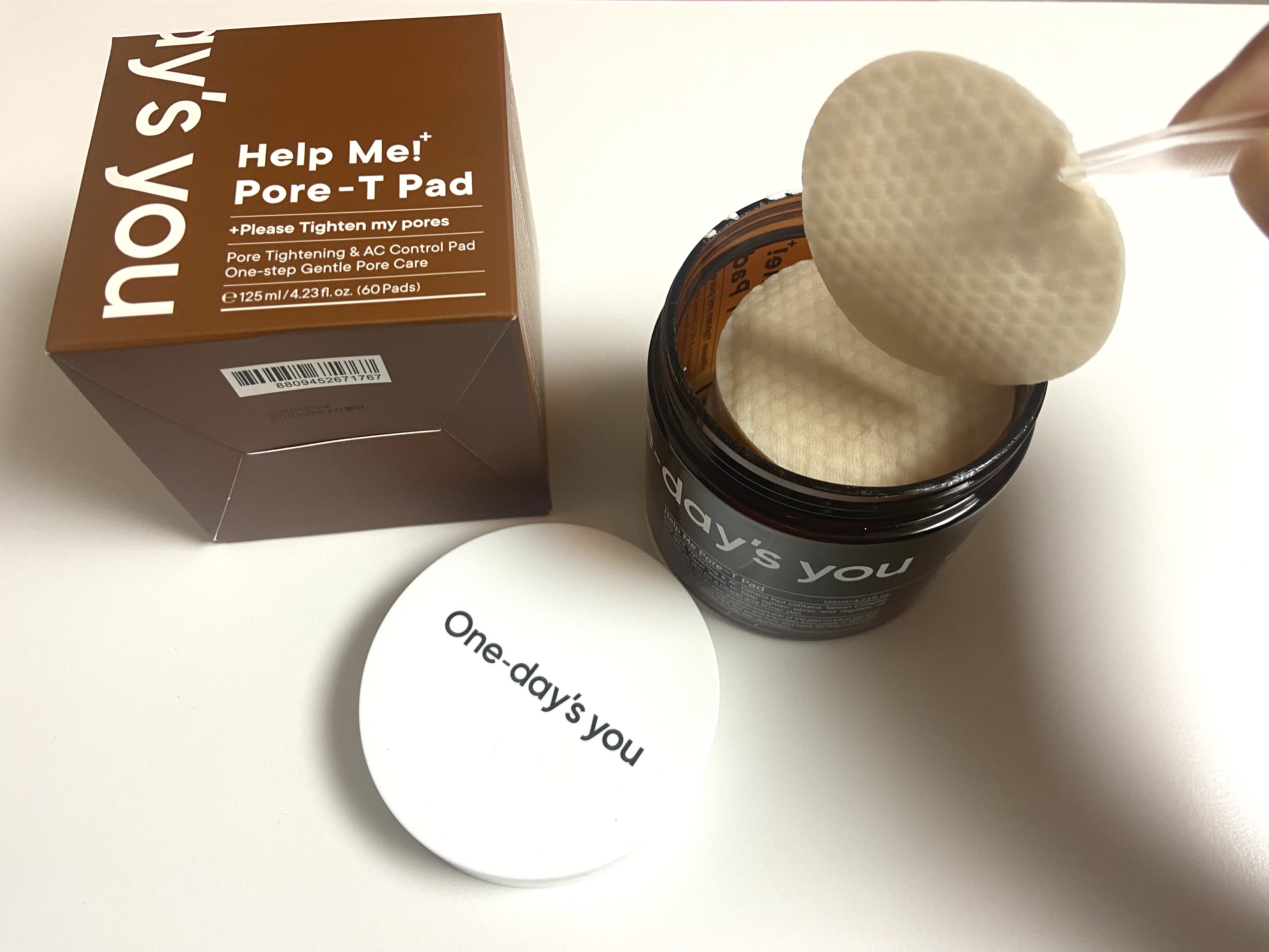 ヘルプミー! ポア-Tパッド/One-day's you/トナーパッドを使ったクチコミ（2枚目）