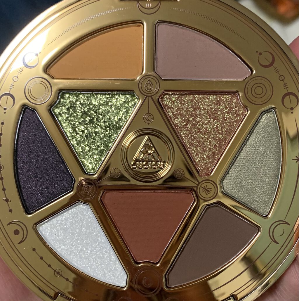 GODDESS 9 EYESHADOW 01/SUSISU/アイシャドウパレットを使ったクチコミ（3枚目）