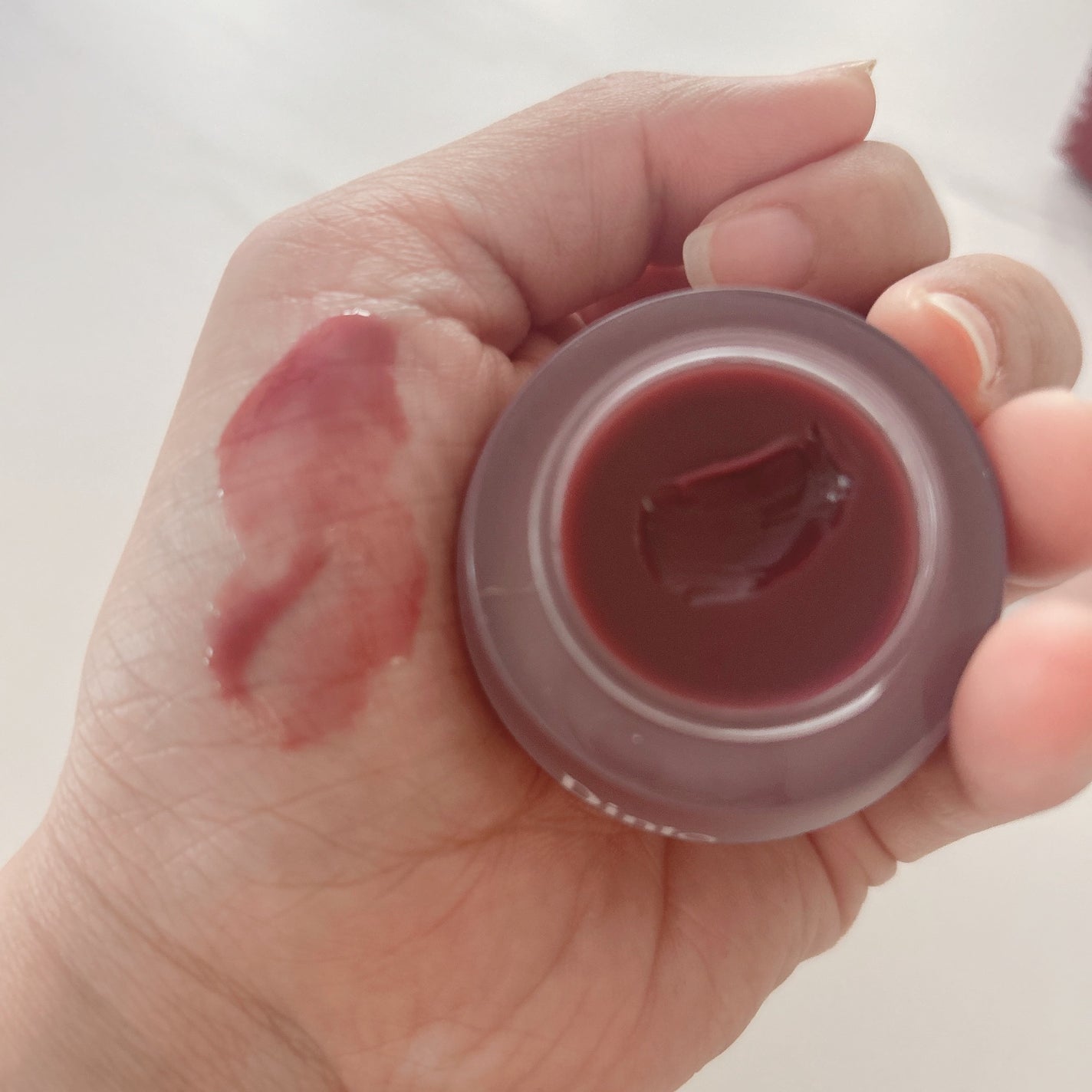 チャビもちゼリーパウパウリップマスク/Dinto/リップマスクを使ったクチコミ(3枚目)