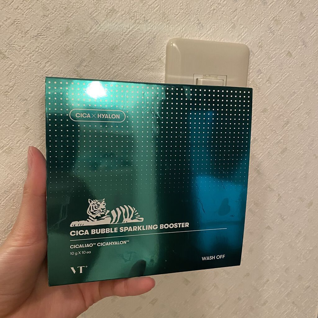 CICA バブルスパークリングブースター/VT/洗い流すパック・マスクを使ったクチコミ（1枚目）