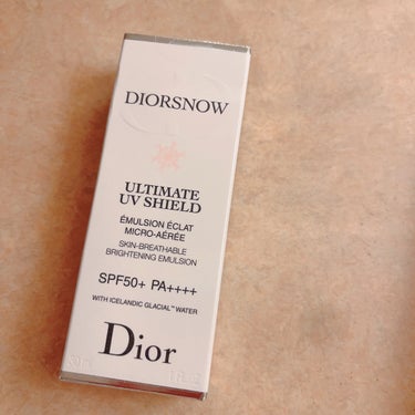 【旧】スノー アルティメット ＵＶシールド 50＋/Dior/日焼け止め・UVケアを使ったクチコミ（1枚目）