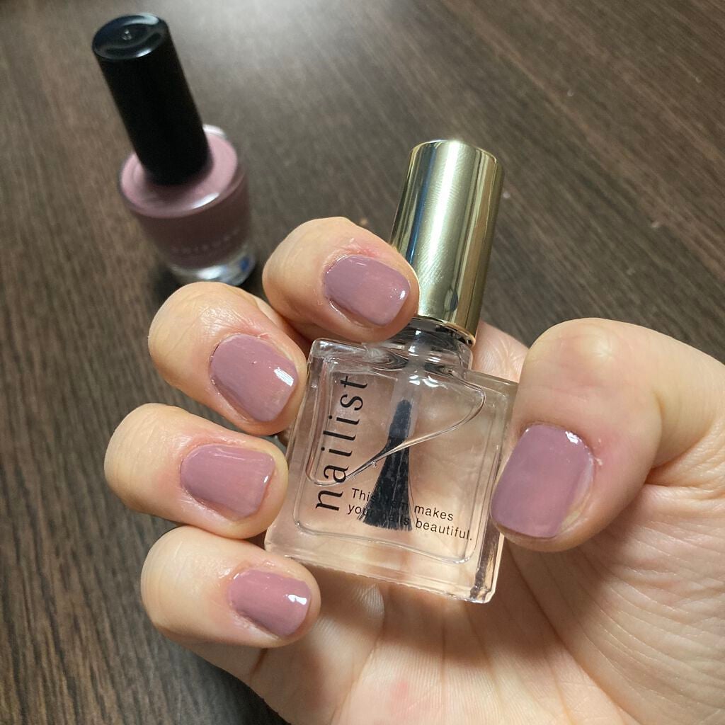 クイッククリスタルコート/ネイリスト/ネイルトップコートを使ったクチコミ(1枚目)