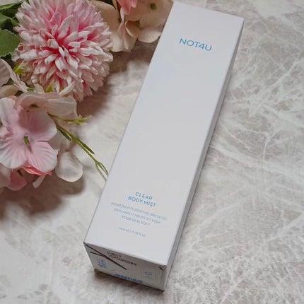 NOT4U クリア ボディミスト/NOT4U/ミスト状化粧水を使ったクチコミ(1枚目)