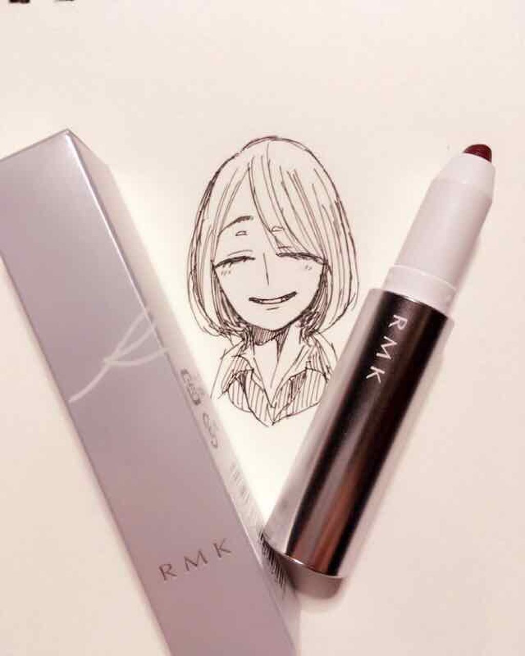 カラークレヨン/RMK/口紅を使ったクチコミ(1枚目)