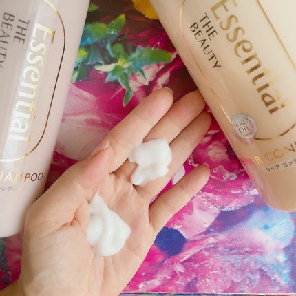 ザビューティ リペアシャンプー・コンディショナー/エッセンシャル/市販シャンプーを使ったクチコミ(2枚目)