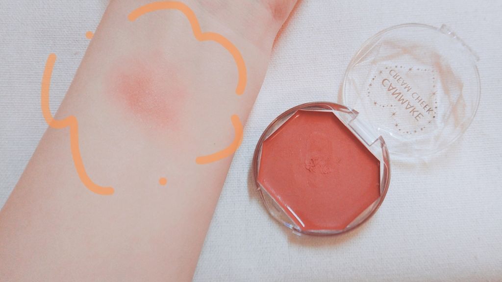 クリームチーク/キャンメイク/ジェル・クリームチークを使ったクチコミ（2枚目）