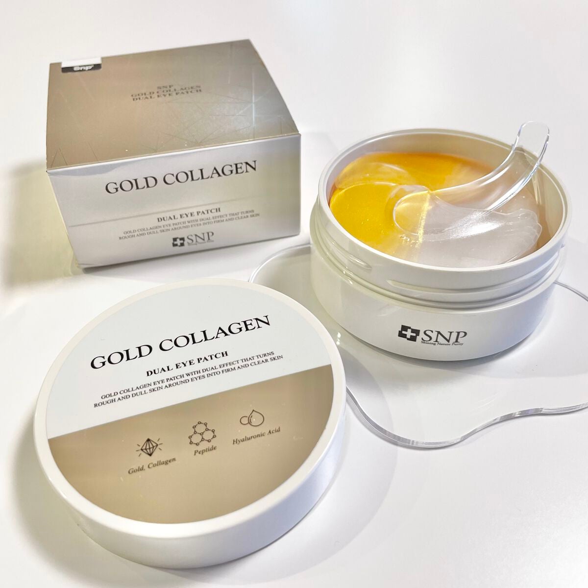 GOLD COLLAGEN DUAL EYE PATCH/SNP/アイケア・アイクリームを使ったクチコミ(1枚目)