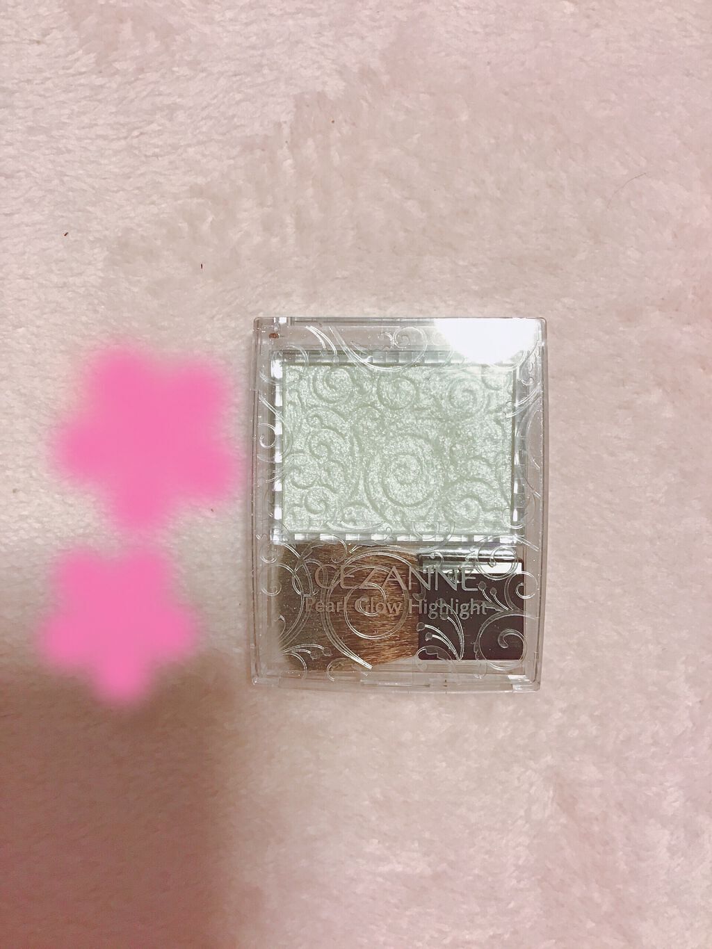 パールグロウハイライト/CEZANNE/パウダーハイライトを使ったクチコミ（1枚目）