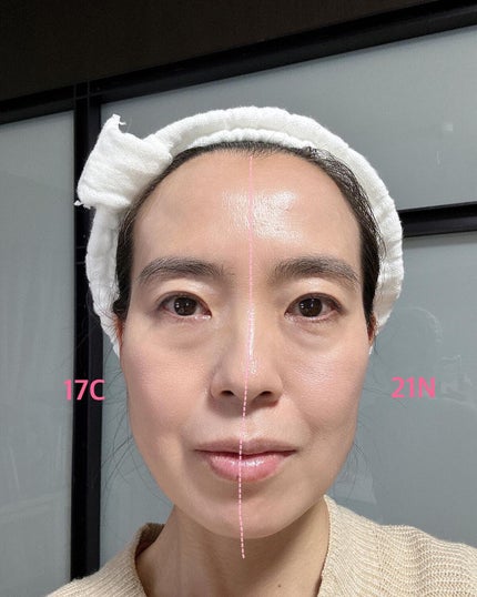 ハイパーカバーフィットクッション ピンク(桜エディション)/APRILSKIN/クッションファンデーションを使ったクチコミ(8枚目)