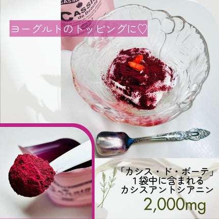 カシス・ド・ボーテ/カシスショップジャパン/完全栄養食を使ったクチコミ(3枚目)