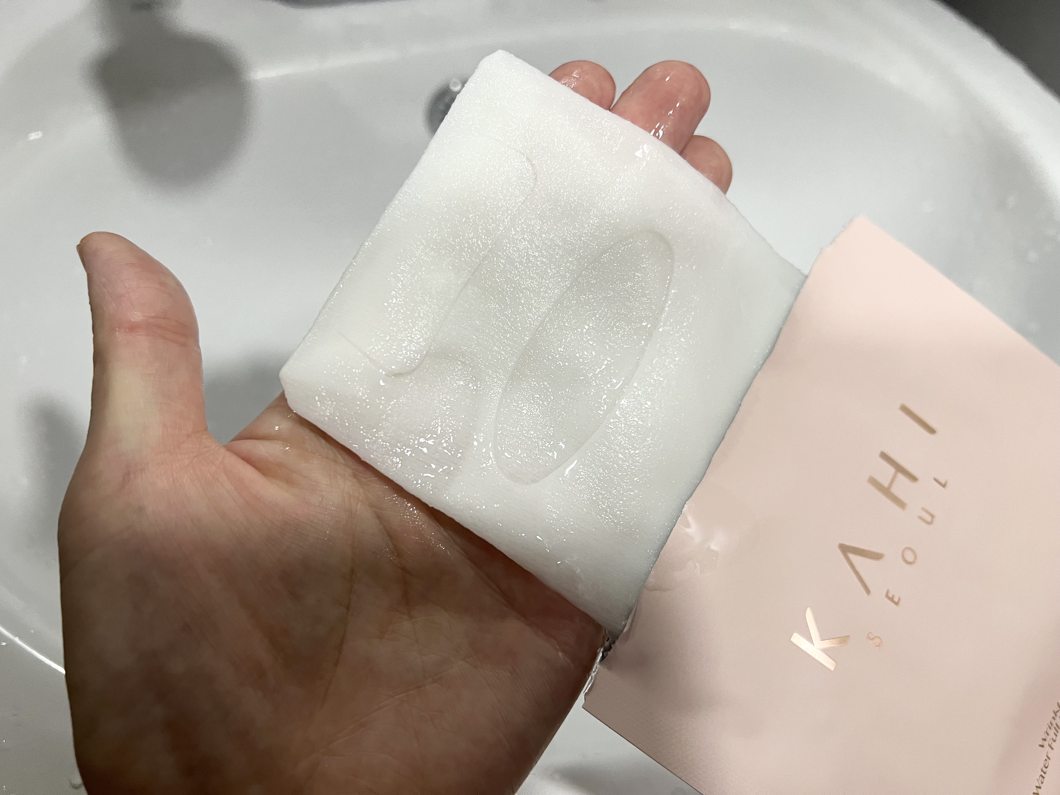 WRバウンス ウォーターフル パーフェクティング マスク/KAHI/シートマスク・パックを使ったクチコミ（2枚目）