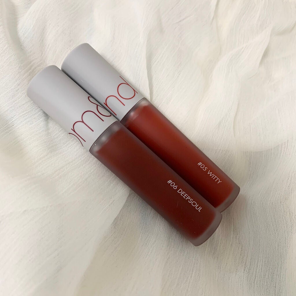 ゼロベルベットティント/rom&nd/リップティントを使ったクチコミ(3枚目)