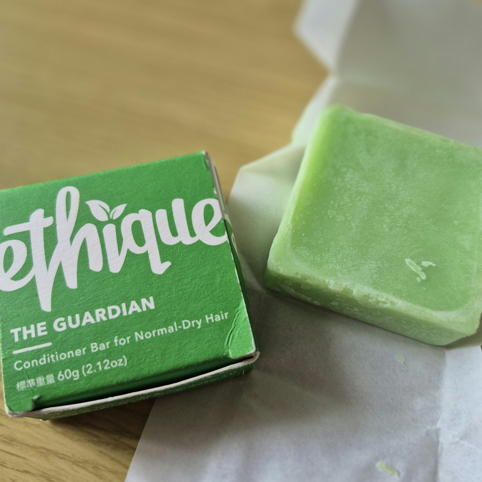 コンディショナー バー ガーディアン/Ethique/市販シャンプーを使ったクチコミ（1枚目）