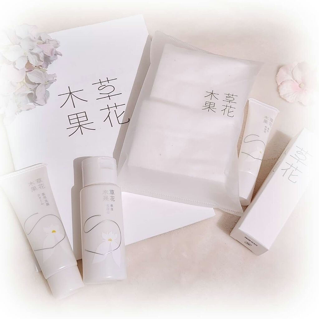 美白化粧水/草花木果/化粧水を使ったクチコミ（1枚目）