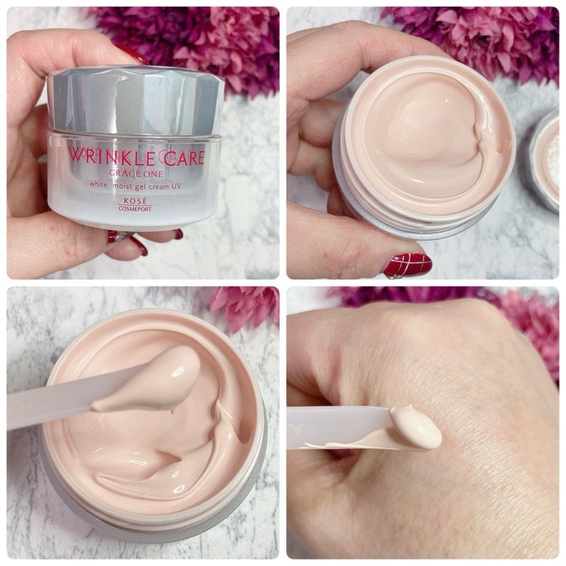 リンクルケア ホワイト モイストジェルクリーム UV/グレイスワン/オールインワン化粧品を使ったクチコミ(2枚目)