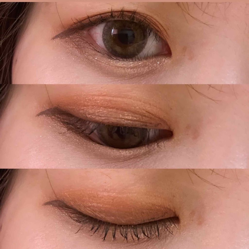 UR GLAM　BLOOMING EYE COLOR PALETTE/U R GLAM/アイシャドウパレットを使ったクチコミ（2枚目）