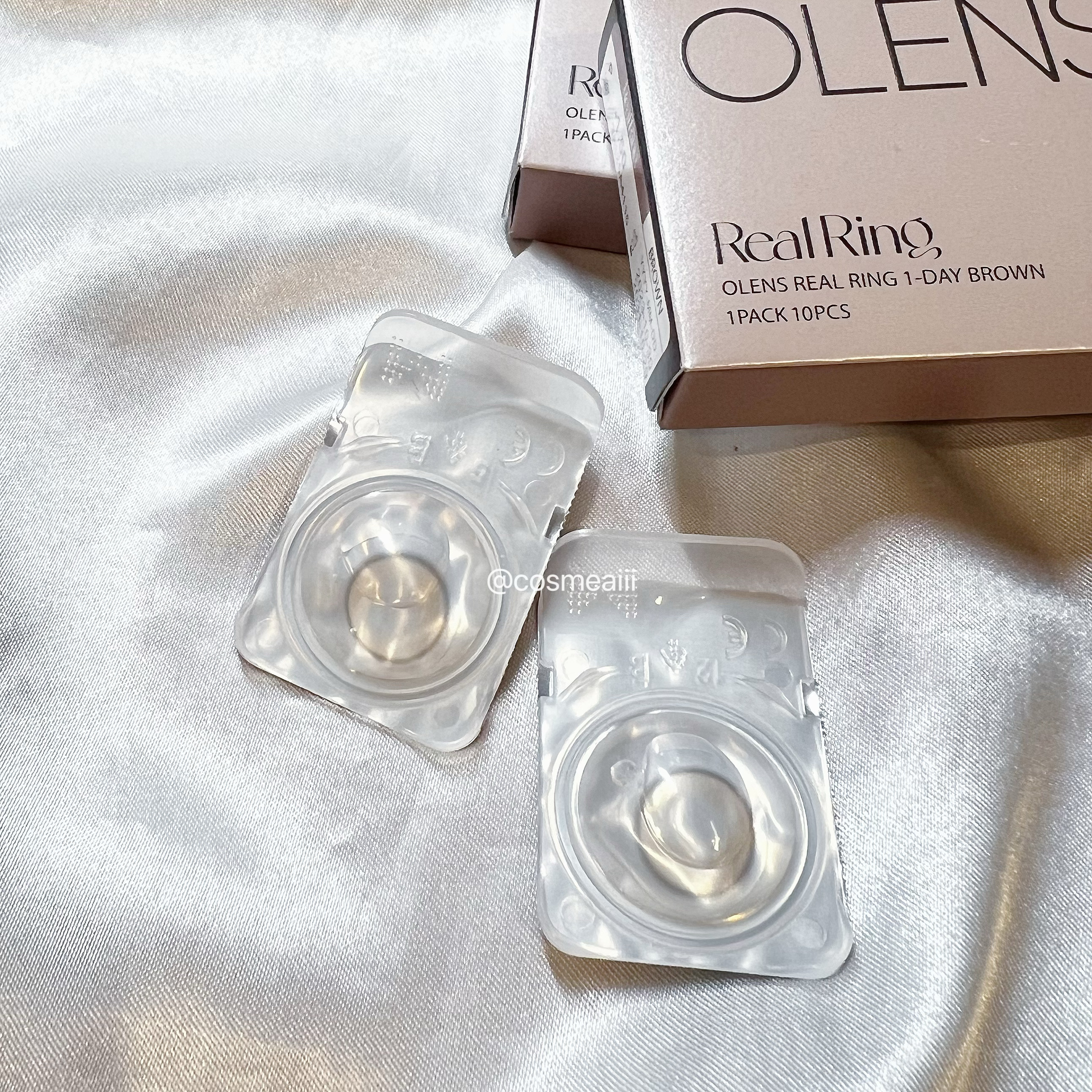 Real Ring 1day/OLENS/ワンデー（１DAY）カラコンを使ったクチコミ（3枚目）