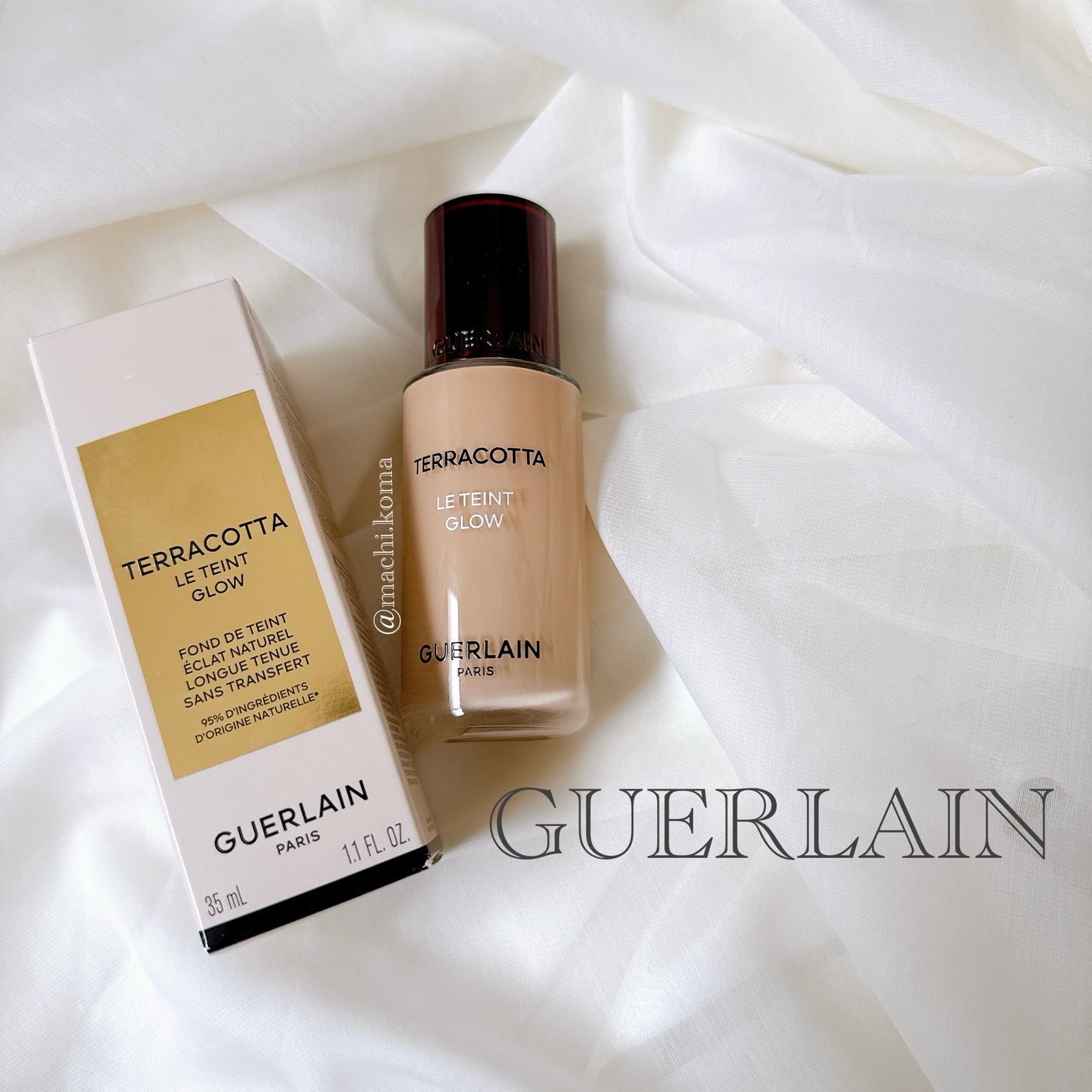 テラコッタ フルイド グロウ/GUERLAIN/リキッドファンデーションを使ったクチコミ(1枚目)