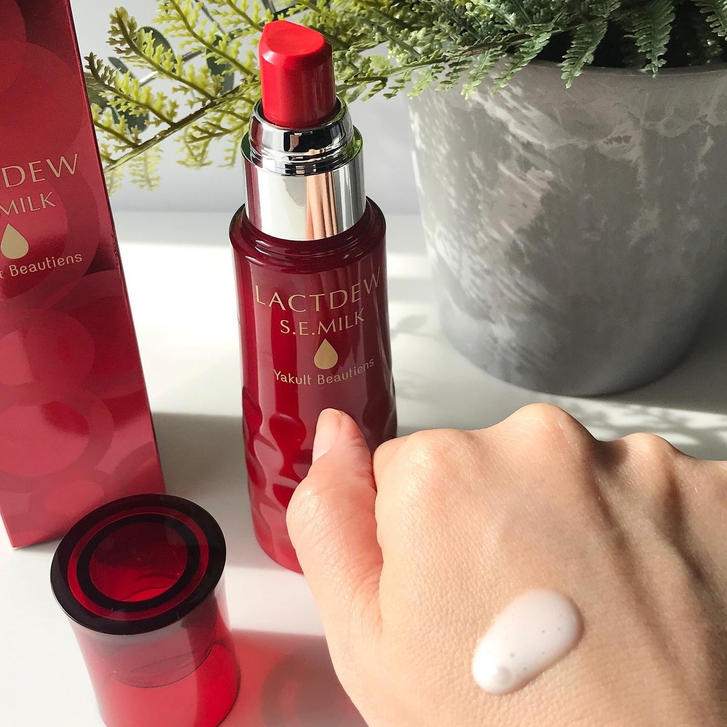 S.E.ミルク /ラクトデュウ/乳液を使ったクチコミ(5枚目)