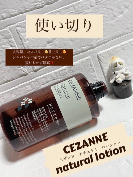 ナチュラルローション/CEZANNE/化粧水を使ったクチコミ(1枚目)