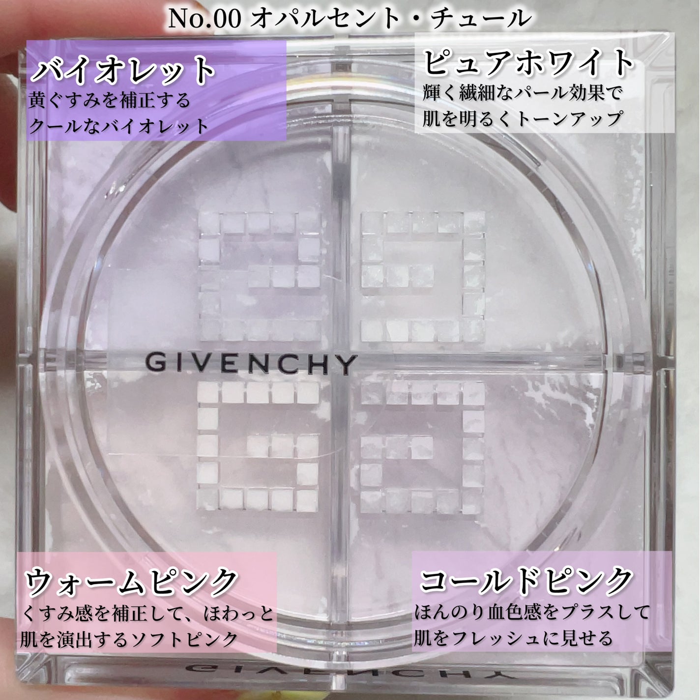 プリズム・リーブル/GIVENCHY/ルースパウダーを使ったクチコミ(4枚目)